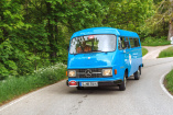 SCHÖNE STERNE 2016: Rundfahrten mit dem Mercedes-Benz L 206 D Oldimerbus: Historischer Mercedes-Benz Van beim großen Mercedes-Treffen in Hattingen am 17./18. September