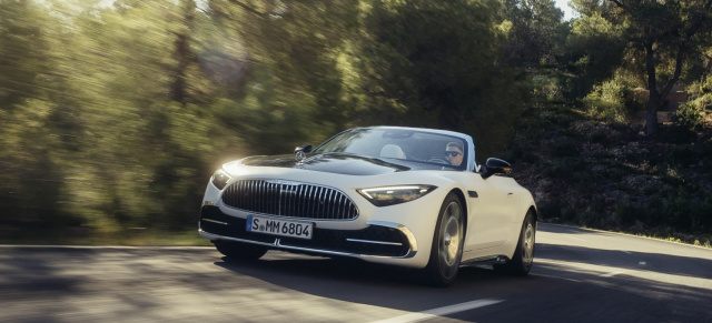 Star-Premiere: Mercedes-Maybach SL 680 Monogram Series: Luxus-SL in aller Offenheit erfahren