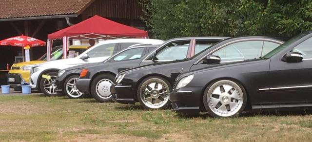 Mercedes-Benz Treffen: Treffen der Generationen bei den Mercedes-Freunden Unterfranken‭ ‬28.07.2018