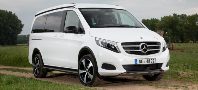 Camper: Mercedes-Benz V-Klasse Veredelung‭: Offroad-Camping mit Style:‭ ‬der VP Gravity-Glamper von VANSPORTS.DE