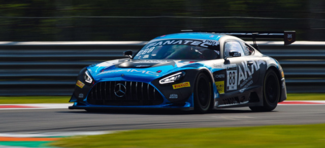 GT World Challenge Europe - Saisonstart mit Erfolgen in Monza: Podium für Mercedes-AMG in der Gesamt und Klassenwertung