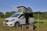 Caravan Salon: Hymer Designstudie: Revolutionäre Designstudie auf Basis der Mercedes-Benz V-Klasse