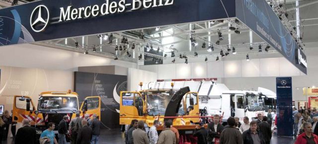 Daimler AG auf der Ifat Entsorga 2012: Im Fokus: Der Neue Actros und der Fuso Canter TF