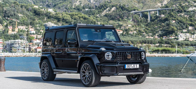 Premiere: der neue Mercedes-AMG G63 mit BRABUS-Breitseite: Starkes Debüt: BRABUS 700 WIDESTAR