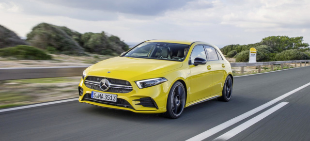 Mercedes-AMG A35: Aufsteigen mit dem Einsteiger: Individualsierung ab Werk für den A35