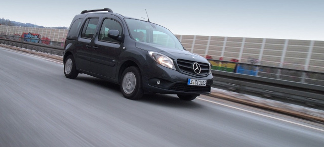 Fahrbericht: Mercedes-Benz Citan - einer für alle Fälle?: Auf MacGyvers Spuren: Mercedes-Fans.de fährt den Stadtlieferwagen