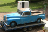 Aktenzeichen XY ungelöst: Mercedes-Benz 300 - Adenauer als Pick Up?: Irgendwo in Polen: Zum Lastwagen umgebauter Mercedes-Benz Klassiker aufgetaucht