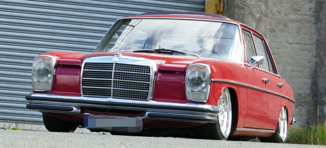 Gesunkener Stern: 1971er Mercedes-Benz 250.8 W114: Tiefempfundenes Autoglück