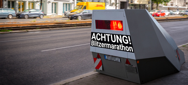 Im Zeitraum vom 17. bis 23. April wird intensiv geblitzt: Fuß vom Gas: Diese Woche ist Blitzer-Marathon