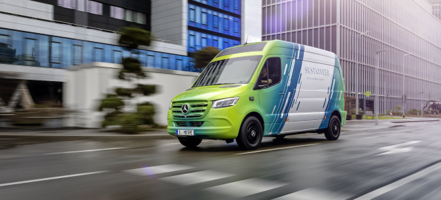 Technik: Mercedes Sustaineer – die saubere Zustellung auf der letzten Meile: Paarlauf