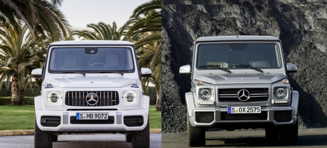 Mercedes-AMG G63 alt vs. G63 neu: Kopf an Kopf: Mein lieber G63, wie sehr hast Du dich verändert?