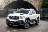 Mercedes-Benz X-Klasse Tuning: Taffer und edler Mercedes Pickup:  Pearl White Project Kahn