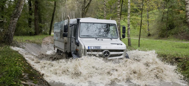 Siegertyp: Mercedes-Benz Unimog : Off Road Award: Unimog ist Geländewagen des Jahres 2016 