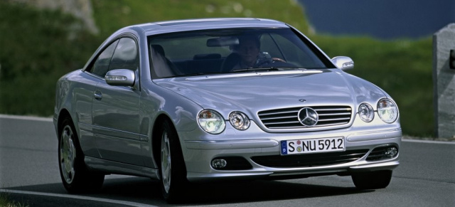 Erster Serien-Pkw mit Active Body Control (ABC): Vor 25 Jahren: Debüt der Mercedes-Benz CL-Klasse (C 215)