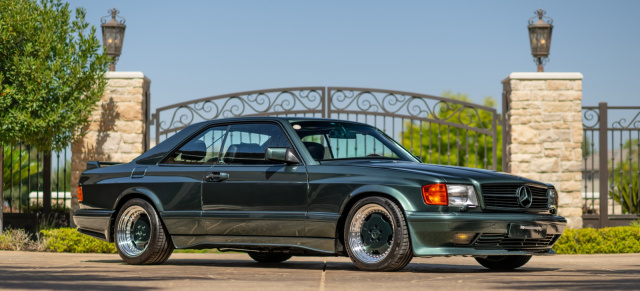 Ikone der Exklusivität: Mercedes 560 SEC 6.0 AMG „Marakaito Missile": Alles außer gewöhnlich