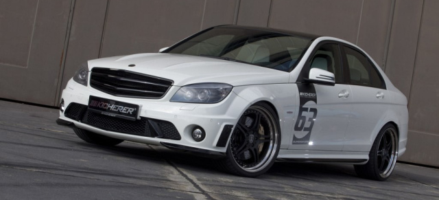 Limited Edition:  Kicherer WHITE EDITION auf Mercedes C63 Basis: Das Kicherer Sondermodell ist auf  zehn Exemplare limitiert