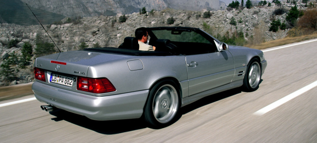 Der stärkste AMG-Roadster zu seiner Zeit: Der SL 73 AMG setzte 1999 neue Maßstäbe - 73er Comeback 2019?