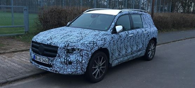 Mercedes Erlkönig erwischt: Exterieur und Interieur: Aktuelle Bilder vom kommenden Mercedes-Benz GLB