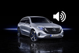 Mercedes-Benz EQ: Let there be sound: Mercedes arbeitet am Klang seiner Stromer