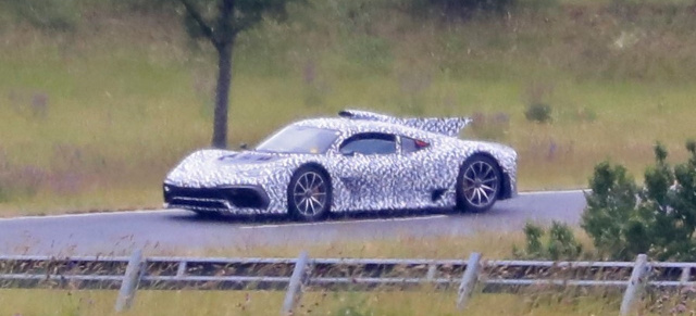 Mercedes-AMG Erlkönig erwischt: Spy-Shot: Lebenszeichen vom Mercedes-AMG ONE