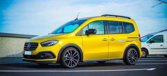 Mercedes Citan Veredelung: Neu von VANSPORTS. Citan "Urban Sportster"