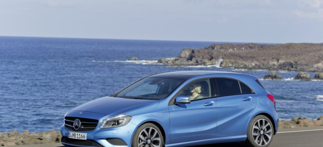 Preis wert! Mercedes-Benz Modelle zu Restwertriesen 2016 gekürt : Neue Mercedes-Benz A-Klasse, B-Klasse, neuer CLS Shooting Brake und ML haben den höchsten prozentualen Werterhalt