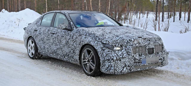 Mercedes-AMG Erlkönig erwischt: Spy-Shot: Erste Bilder vom Mercedes-AMG C53