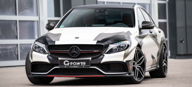 Mercedes-AMG C63 (W205) Tuning: Extra-Portion Schub: C63 AMG von G-Power mit 800 PS