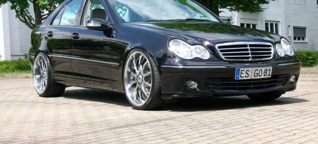 Hörsinnig gute C-Klasse!: Ein Mercedes C350 (W203) lässt gewaltig aufhorchen