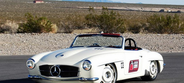 Alt trifft neu: Sternen Symbiose im Mercedes "Bent" 190 SL: Unter dem Kleid des Mercedes Klassikers verbirgt sich modernste Technik und ein V12 Motor vom SL 600