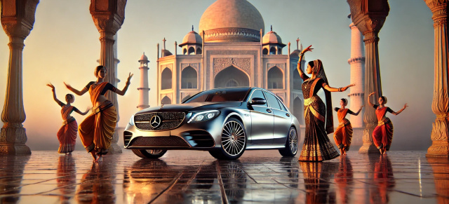 Mercedes kann vom Freihandelsabkommen mit Indien profitieren: Der indische Markt ist für Mercedes perspektivisch sehr interessant