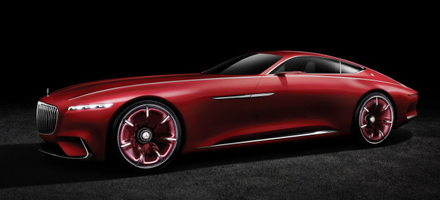 Offiziell: Vision Mercedes-Maybach 6 (Video & 19 Bilder): Luxus at it‘s best: Vorhang auf für das Showcar Vision Maybach 6 