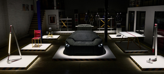 Mercedes-AMG: Kooperation mit Künstlerkollektiv MSCHF: Kollektion integriert Originalbauteile aus AMG Fahrzeugen