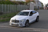 Mercedes-AMG Erlkönig erwischt: Star-Spy-Shot-Video: Mercedes-AMG GLC 63 / Coupé MoPf