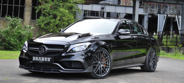 Extrawurst: BRABUS-Tuning für Mercedes C 63 S: Tuner impft die dynamische C-Klasse mit 600 PS