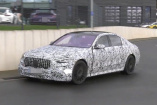 Mercedes-AMG Erlkönig erwischt: Superstar-Spy-Shot: Mercedes-AMG S63e Video