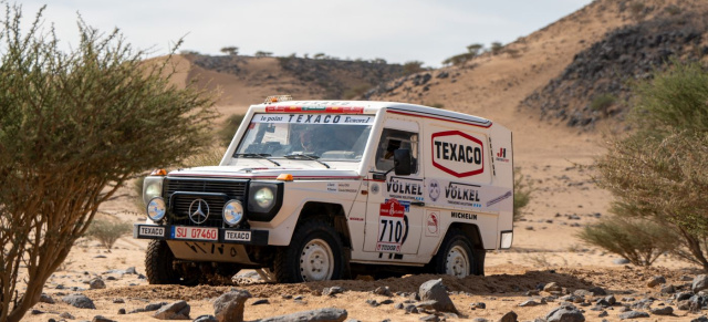 Dakar Rally: mit der Mercedes G-Klasse bei der Dakar Rally 2025: Mit dem Gelände-Oldie bei der Wüstenrallye: Gutes von G-Stern