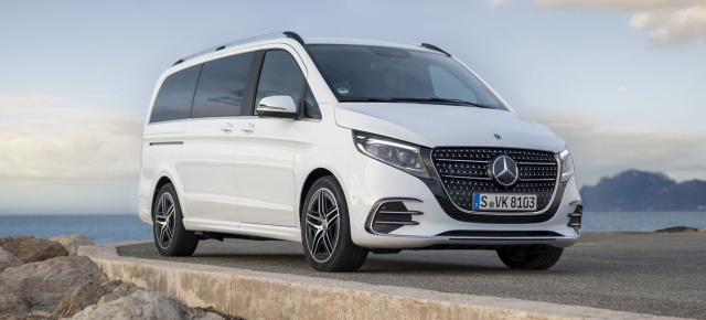 So fährt die V-Klasse mit Mildhybrid-Modul: Langstrecken-Shuttle: Mercedes-Benz V 300 MHEV im Fahrbericht