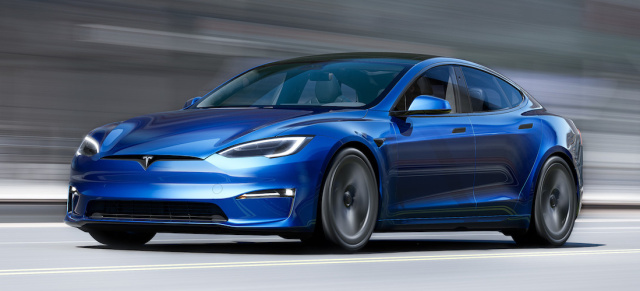 Tesla: Starkstrom-Angriff auf Europa: Tesla Plaid Modelle mit 1.020 setzen AMG unter Druck