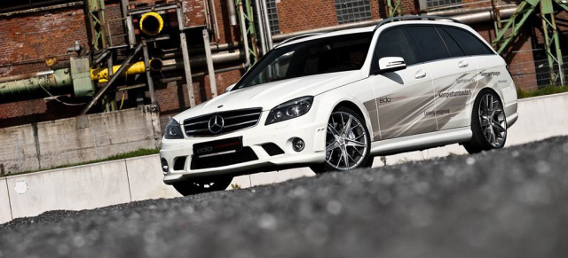 T wie toll: Mercedes  C 63 AMG T- Modell von edo competition: Der Tuner präsentiert T-Modell mit 600 PS