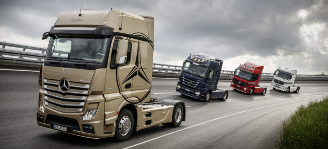 IAA Nutzfahrzeuge 2016 : Preview Mercedes-Benz Lkw: Mercedes-Benz Lkw auf der IAA 2016: Noch effizienter, sicherer und vernetzter 