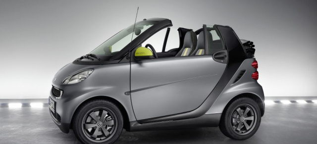 Grau ist alle Theorie  praktisch dagegen tritt der smart fortwo edition greystyle in Erscheinung: Neues smart Sondermodell startet im Frühjahr 2010 durch