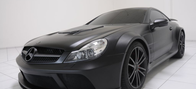 Extrem: Brabus T65 RS Vanish: Mercedes Tuner Brabus veredelt den SL 65 AMG Black Series zum ultimativen Leistungsträger