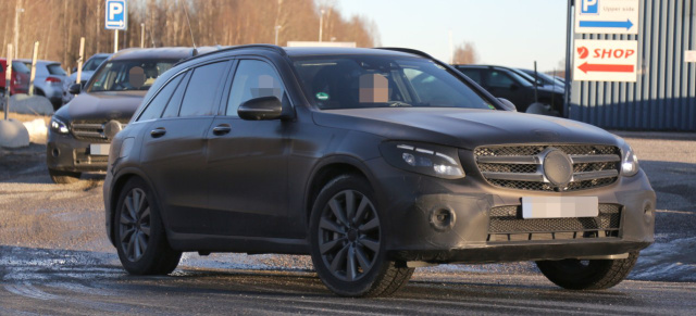 Erlkönig erwischt: Mercedes-Benz GLC: Aktuelle Bilder vom Mercedes-Benz GLK Nachfolger