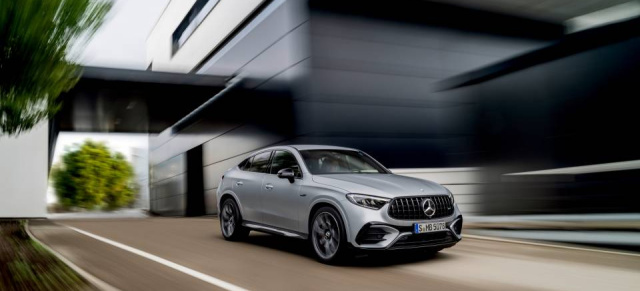 Bestellfreigabe:  Mercedes-AMG GLC 63 S E PERFORMANCE Coupé: Das 680 PS starke GLC Coupé ist ab 124.474 € zu haben