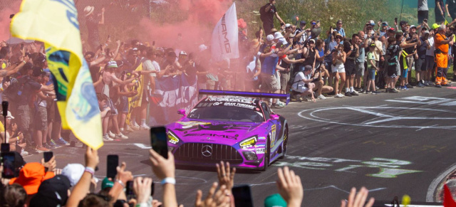 Über 280.000 Besucher beim 24h-Rennen am Nürburgring: BMW siegt in der Eifel, AMG verliert drei von vier Fahrzeugen