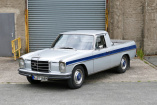 Made in Vienna: Mercedes-Benz Strich-Acht Pickup von 1969  : Letzter seiner Art:  Strich-Acht-Pickup Unikat des Wiener Karosseriebauers Jauernig