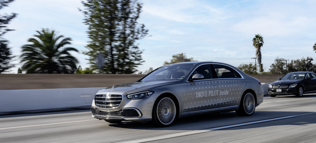 SAE-Level 3 DRIVE PILOT – die nächste Stufe automatisierten Fahrens: Weil Mercedes es kann, macht‘s der Stern einfach selbst