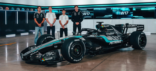Mercedes-AMG F1 Team bereitet sich auf die Formel 1-Saison vor: Alles auf Angriff: Mit dem neuen Mercedes-AMG F1 W17 E PERFORMANCE zum Meistertitel?