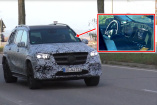 Mercedes-Erlkönig erwischt: Spy Shot Video: Mercedes GLS innen und außen gefilmt 